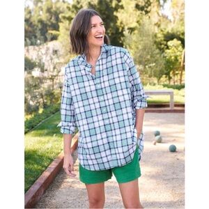 FRANK & EILEEN Shirley Plaid Button-up Shirt-Size Medium